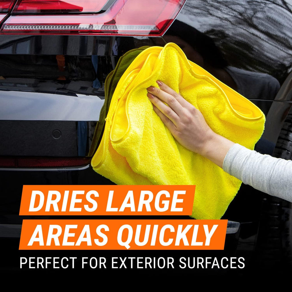 Car Cleaning Kit, Microfibre Drying Towel, Set of 2