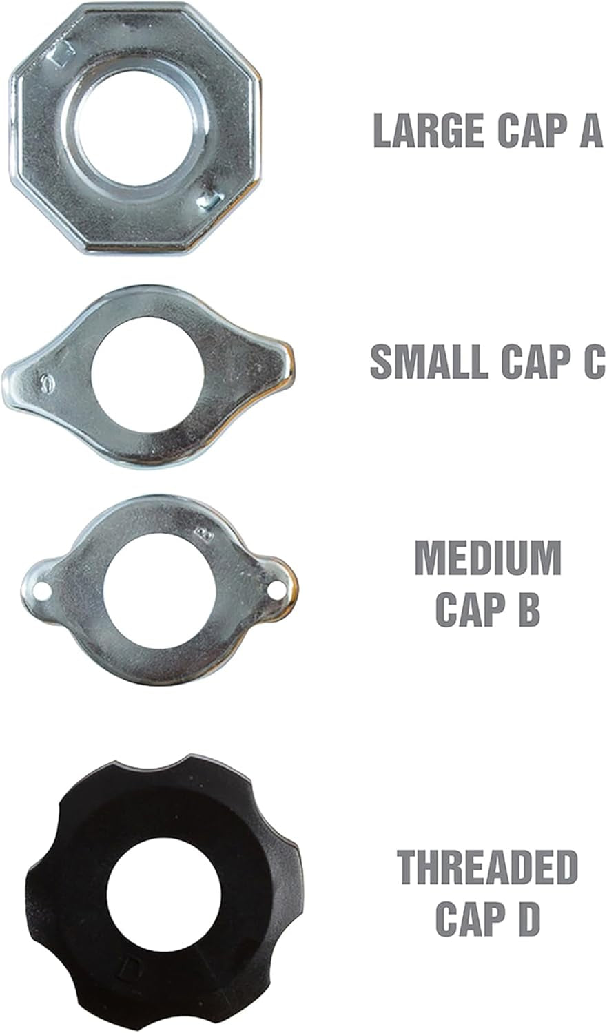 87009 No-Spill Coolant Filling Plastic Funnel Kit | Universal Radiator Funnel for Auto Mechanics | Adapters Help Funnel Fit the Radiator of Most Every Consumer Vehicle | White