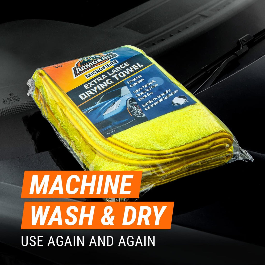 Car Cleaning Kit, Microfibre Drying Towel, Set of 2